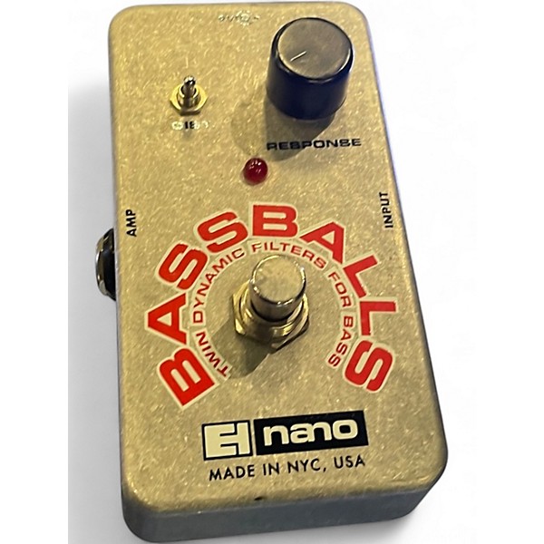 Used Electro-Harmonix Nano Bassballs Bass Effect Pedal
