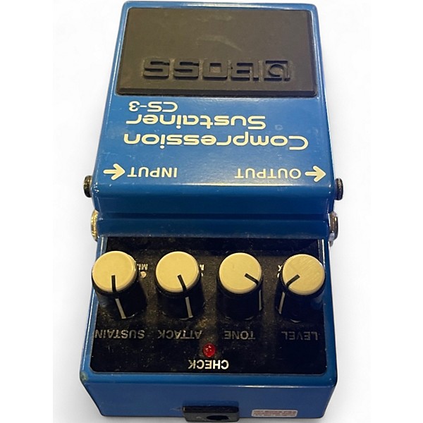 Used BOSS CS3 Compressor Sustainer Effect Pedal