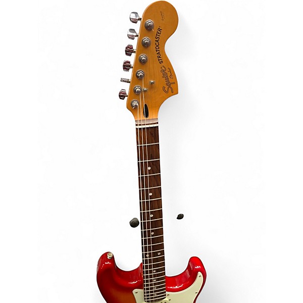 Used Squier Standard Stratocaster Sienna Sunburst Solid Body Electric Guitar