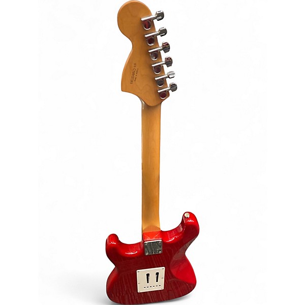 Used Squier Standard Stratocaster Sienna Sunburst Solid Body Electric Guitar