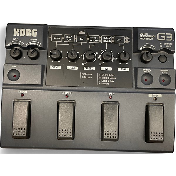 Used KORG G3 Effect Processor