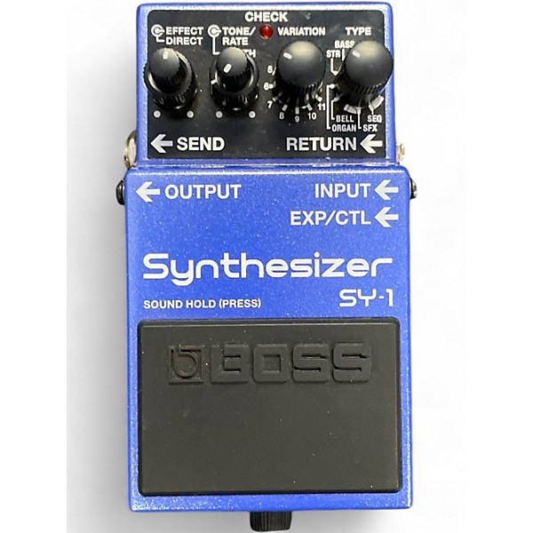 Used BOSS SY1 SYNTHESIZER Effect Pedal