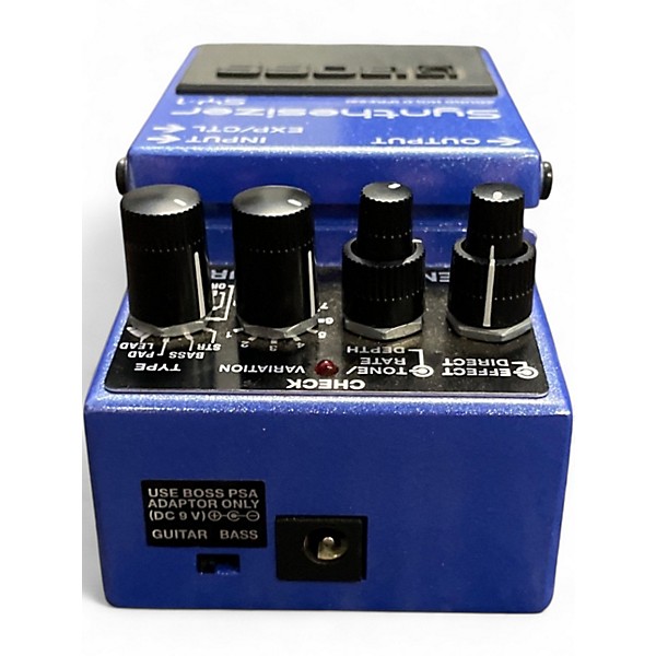 Used BOSS SY1 SYNTHESIZER Effect Pedal
