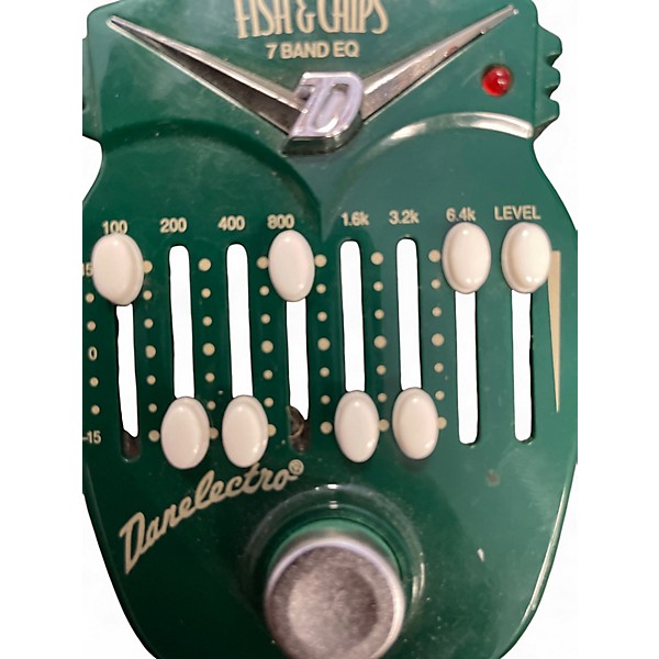 Used Danelectro DJ14 Fish and Chips 7-Band EQ Pedal