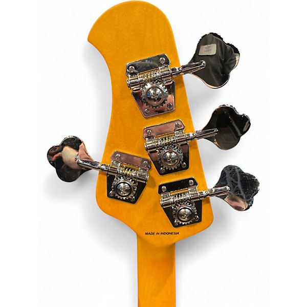 Used Sterling by Music Man RAY24CA Olympic White Electric Bass Guitar