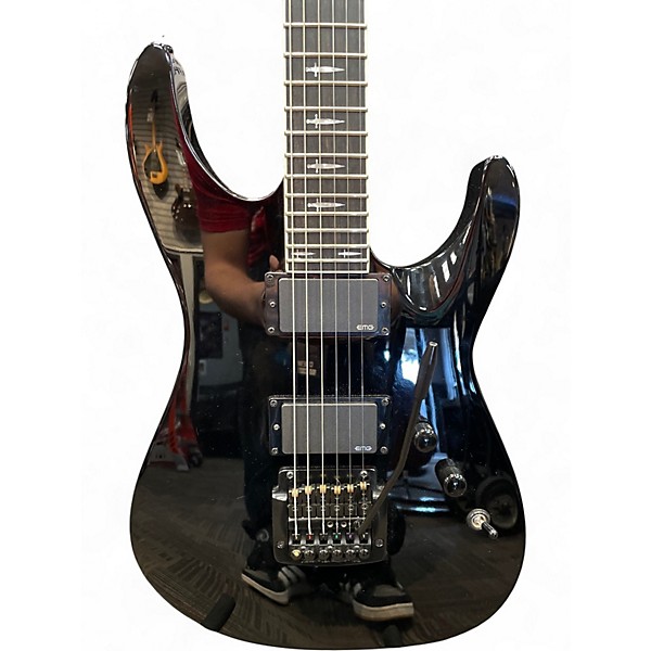 Used ESP LTD JH600 Jeff Hanneman Signature Black Solid Body Electric Guitar