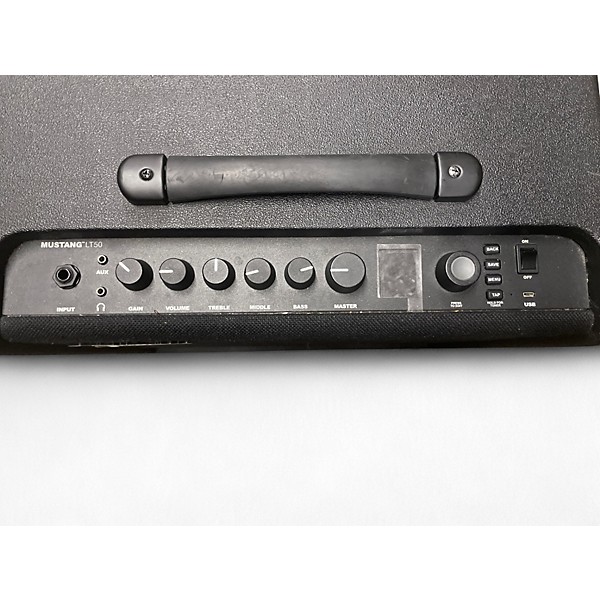 Used Fender Mustang LT50 50W 1x12 Guitar Combo Amp