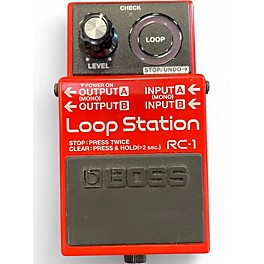 Used BOSS RC1 Loop Station Pedal