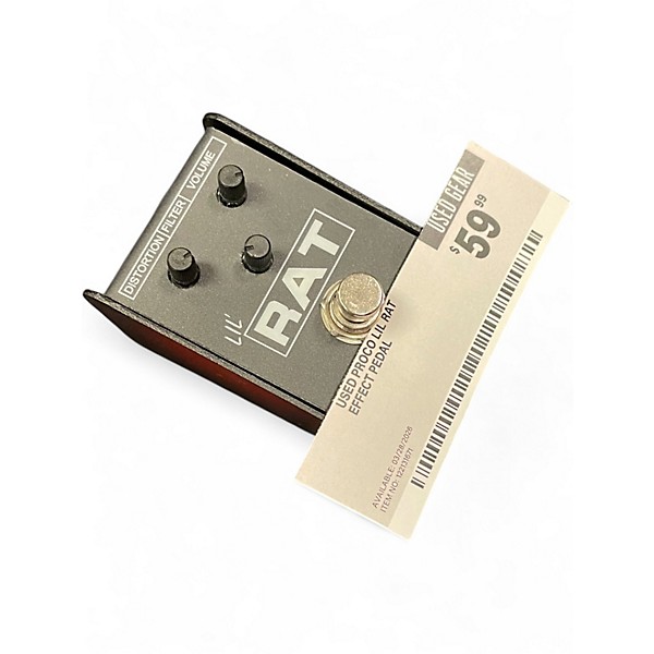 Used ProCo LIL RAT Effect Pedal