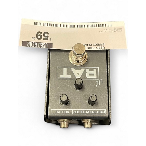 Used ProCo LIL RAT Effect Pedal