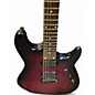 Used Sterling by Music Man JASON RICHARDSON CUTLASS DARK SCARLETT Solid Body Electric Guitar