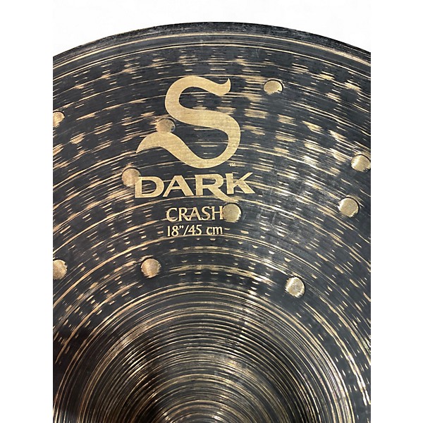 Used Zildjian 18in S Dark Crash Cymbal