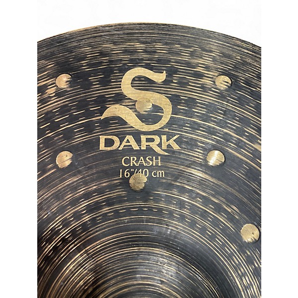 Used Zildjian 16in S Dark Crash Cymbal