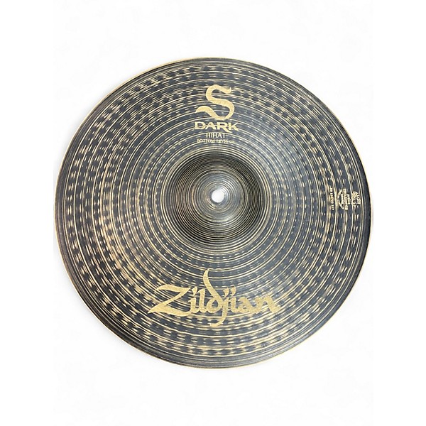 Used Zildjian 14in S Dark Hi Hat Pair Cymbal