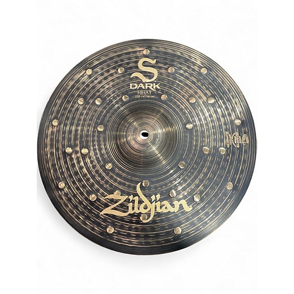 Used Zildjian 14in S Dark Hi Hat Pair Cymbal