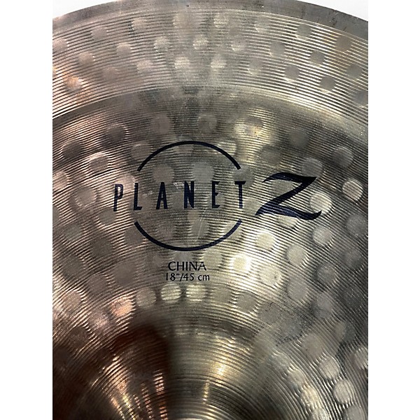 Used Zildjian 18in Planet Z China Cymbal