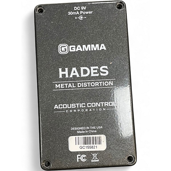 Used GAMMA Hades Metal Distortion Effect Pedal