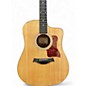 Used 2010s Taylor 110CE Natural Acoustic Electric Guitar thumbnail
