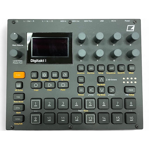 Used Elektron Digitakt II Drum Machine