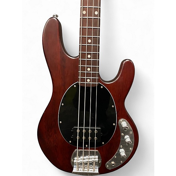 Used Sterling by Music Man StingRay Sub Series Walnut Electric Bass Guitar