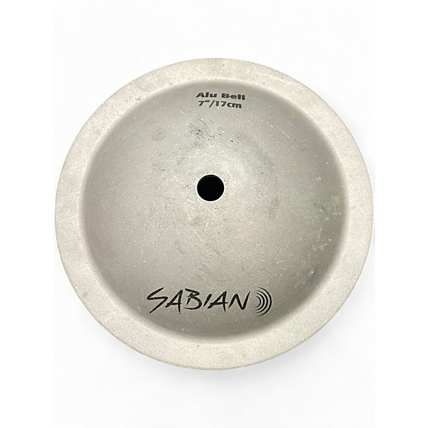 Used SABIAN 7in Aluminum Bell Cymbal
