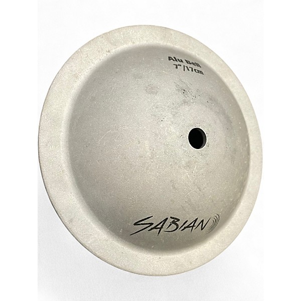 Used SABIAN 7in Aluminum Bell Cymbal