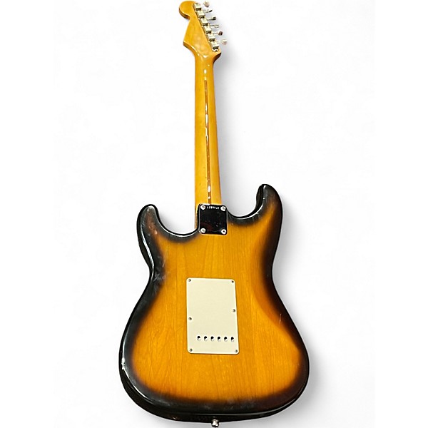 Used Fender 1957 American Vintage Stratocaster 2 Tone Sunburst Solid Body Electric Guitar