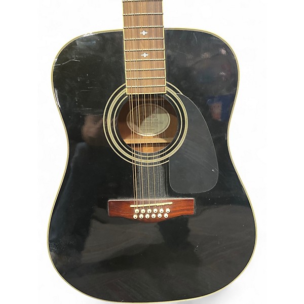 Used Fender DG1612 BLACK 12 String Acoustic Guitar