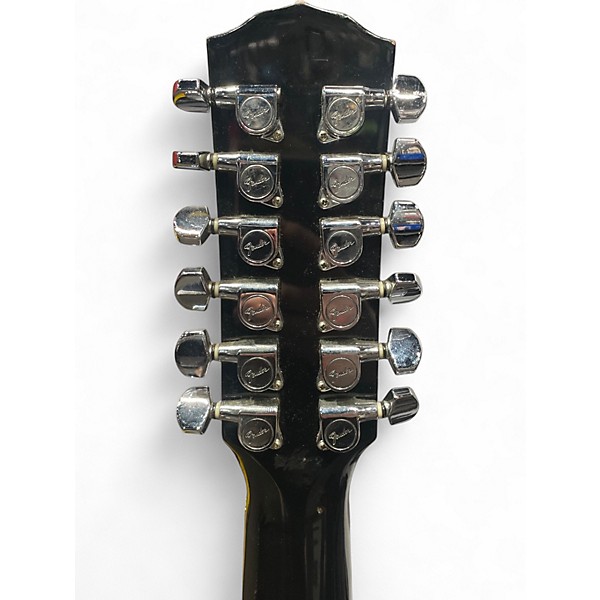Used Fender DG1612 BLACK 12 String Acoustic Guitar