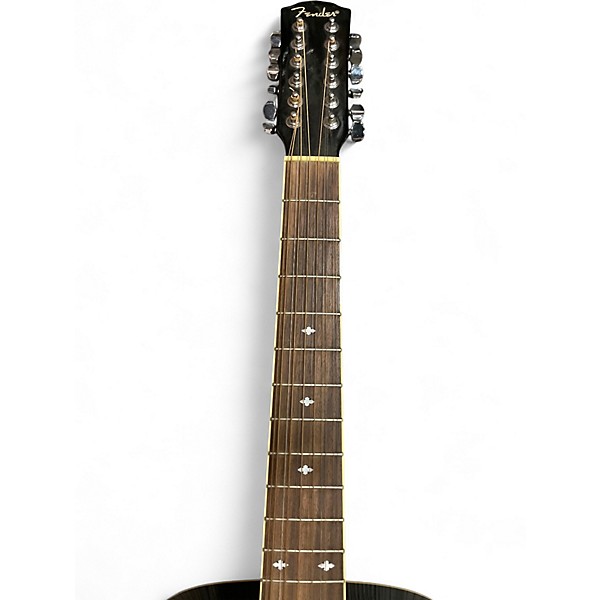Used Fender DG1612 BLACK 12 String Acoustic Guitar
