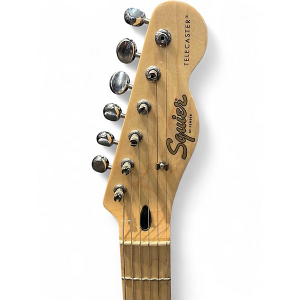 Used Squier Paranormal Cabronita Telecaster 2 Tone Sunburst Hollow Body Electric Guitar