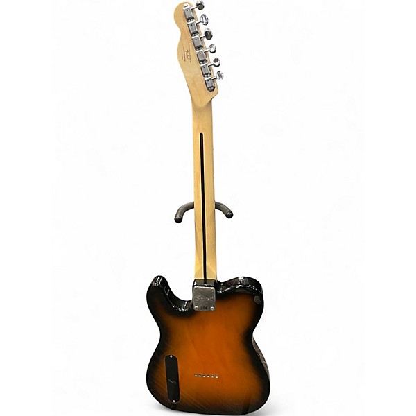 Used Squier Paranormal Cabronita Telecaster 2 Tone Sunburst Hollow Body Electric Guitar