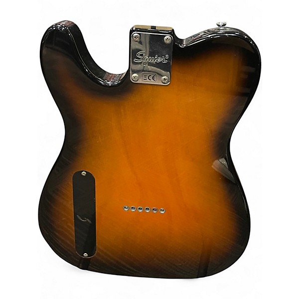 Used Squier Paranormal Cabronita Telecaster 2 Tone Sunburst Hollow Body Electric Guitar