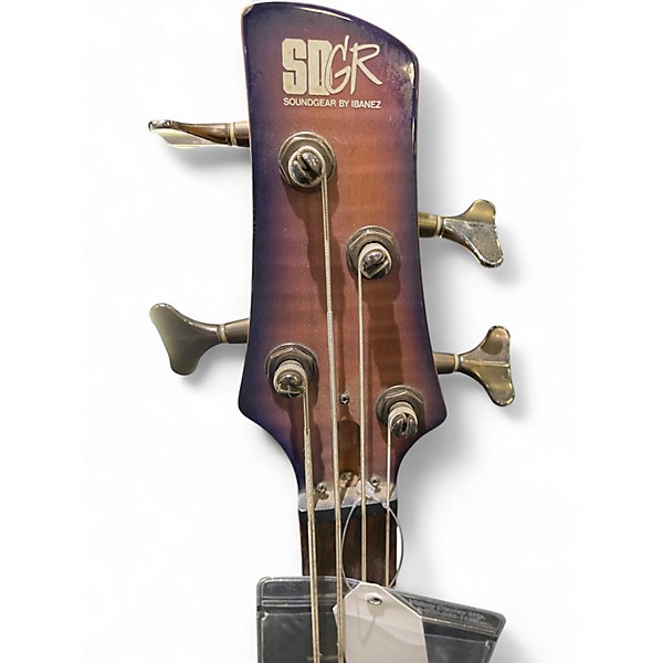 Used Ibanez SRX500 Blue Burst Electric Bass Guitar