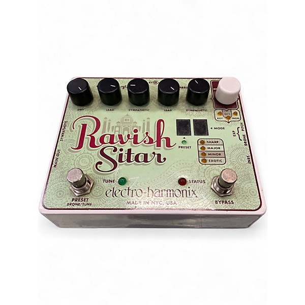 Used Electro-Harmonix Ravish Sitar Effect Pedal