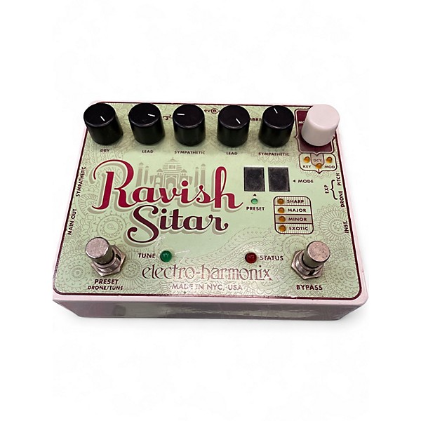 Used Electro-Harmonix Ravish Sitar Effect Pedal