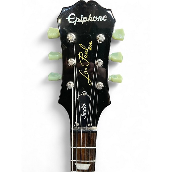 Used Epiphone Les Paul Studio Wine Red Solid Body Electric Guitar