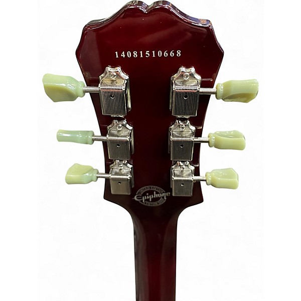 Used Epiphone Les Paul Studio Wine Red Solid Body Electric Guitar
