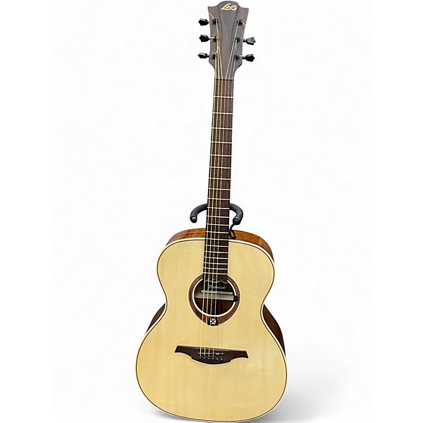 Used Lag Guitars T88A Natural Acoustic Guitar