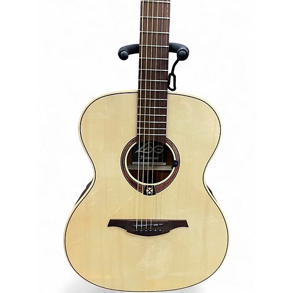 Used Lag Guitars T88A Natural Acoustic Guitar