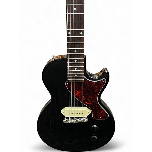 Used Gibson Les Paul Junior Black Solid Body Electric Guitar