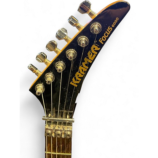 Used Kramer FOCUS 6000 BLACK Solid Body Electric Guitar