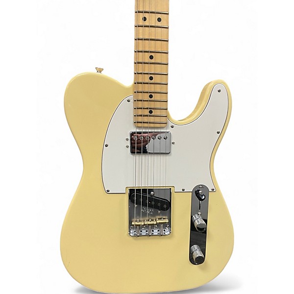 Used 2025 Fender American Performer Telecaster Hum Vintage White Solid Body Electric Guitar