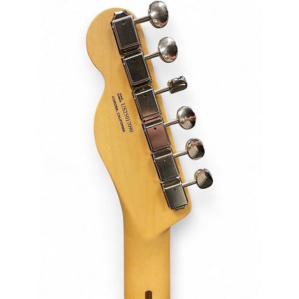 Used 2025 Fender American Performer Telecaster Hum Vintage White Solid Body Electric Guitar