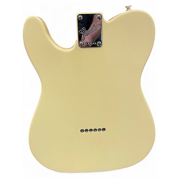 Used 2025 Fender American Performer Telecaster Hum Vintage White Solid Body Electric Guitar