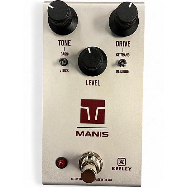 Used Keeley MANIS OVERDRIVE Effect Pedal