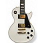 Used 2024 Epiphone INSPIRED BY GIBSON CUSTOM LES PAUL Alpine White Solid Body Electric Guitar
