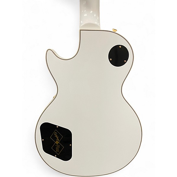 Used 2024 Epiphone INSPIRED BY GIBSON CUSTOM LES PAUL Alpine White Solid Body Electric Guitar
