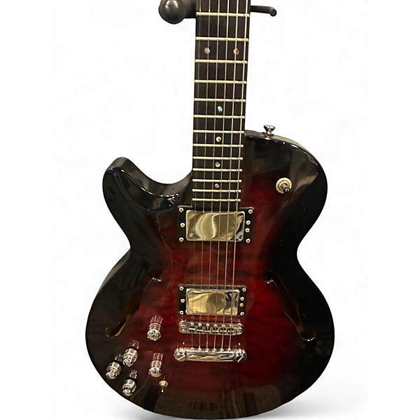 Used Carvin SH-550 Sunburst Hollow Body Electric Guitar