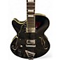 Used D'Angelico Premier Series SS Black Hollow Body Electric Guitar